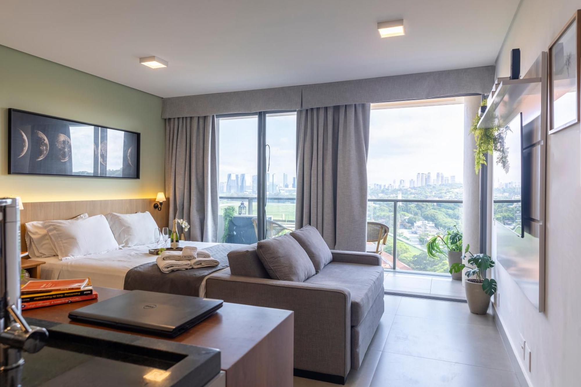 Ferienwohnung Edificio Parque Jockey São Paulo Exterior foto